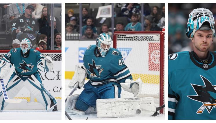 Александър Георгиев Сан Хосе Шаркс - Александър Георгиев направи 20 спасявания при втората поредна победа на Сан Хосе в НХЛ