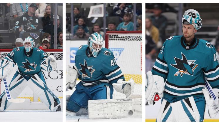 Александър Георгиев Сан Хосе Шаркс - С 92% спасявания на Александър Георгиев „акулите” захапаха първа победа в последните си 4 мача в НХЛ