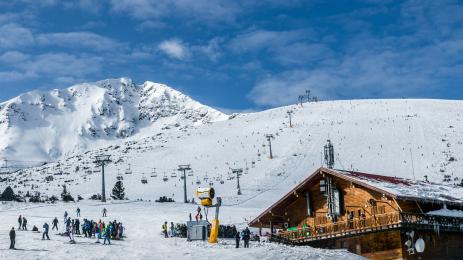 Банско зима България ски