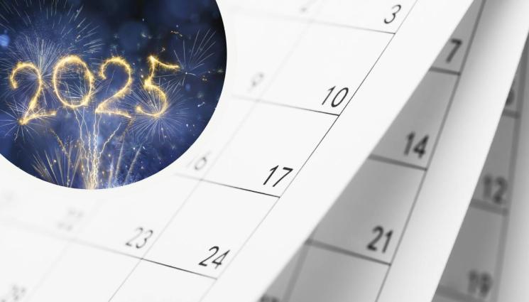 календар - ОТСЕГА ДА СИ ЗНАЕМ: Ето кога почиваме през 2025 г.!