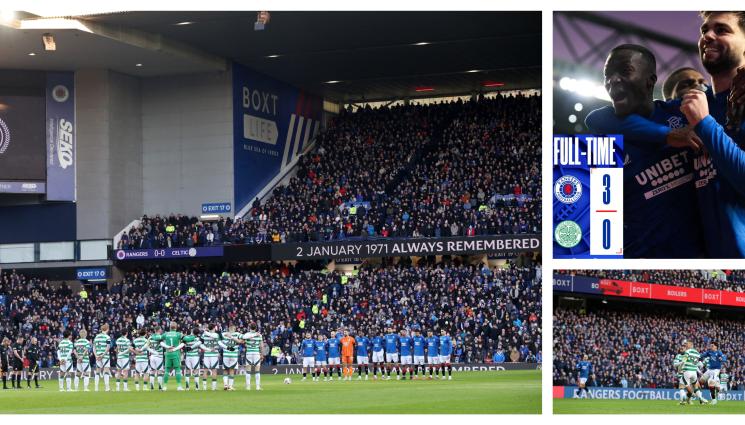 Рейнджърс Селтик - Рейнджърс помете Селтик с класика в жанра на исторически черен ден за „Старата фирма”