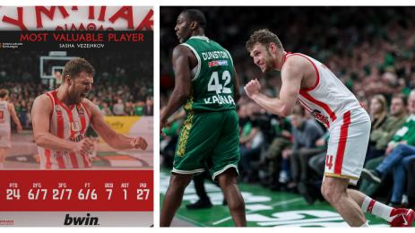 Везенков Евролига Олимпиакос Жалгирис
