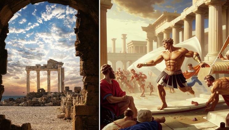 Древна Гърция - ТОП 7 ДИСЦИПЛИНИ: Древните гърци – суперзвезди на арената!