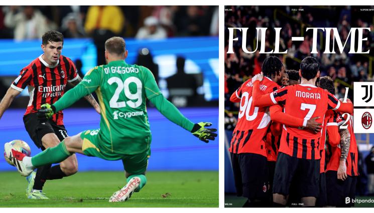 Ювентус Милан полуфинал за Суперкупата на Италия - Финалът за Суперкупата на Италия в Рияд ще е Дерби дела Мадонина