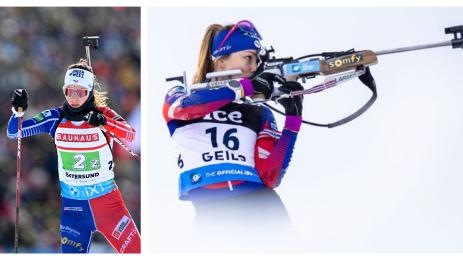 Клои Шевалие биатлон