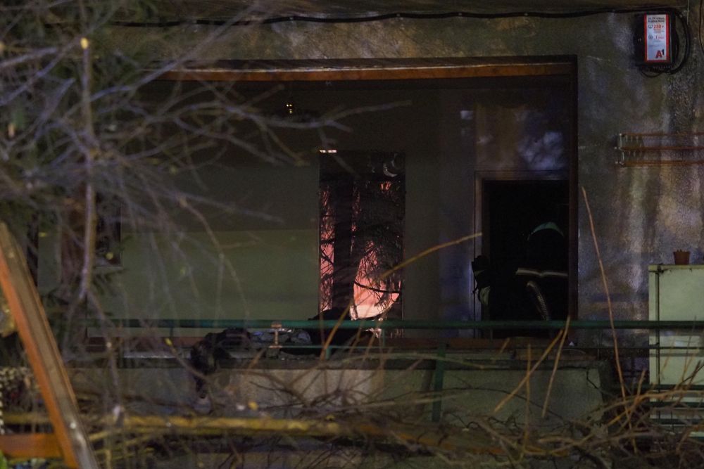 пожар в Лозенец