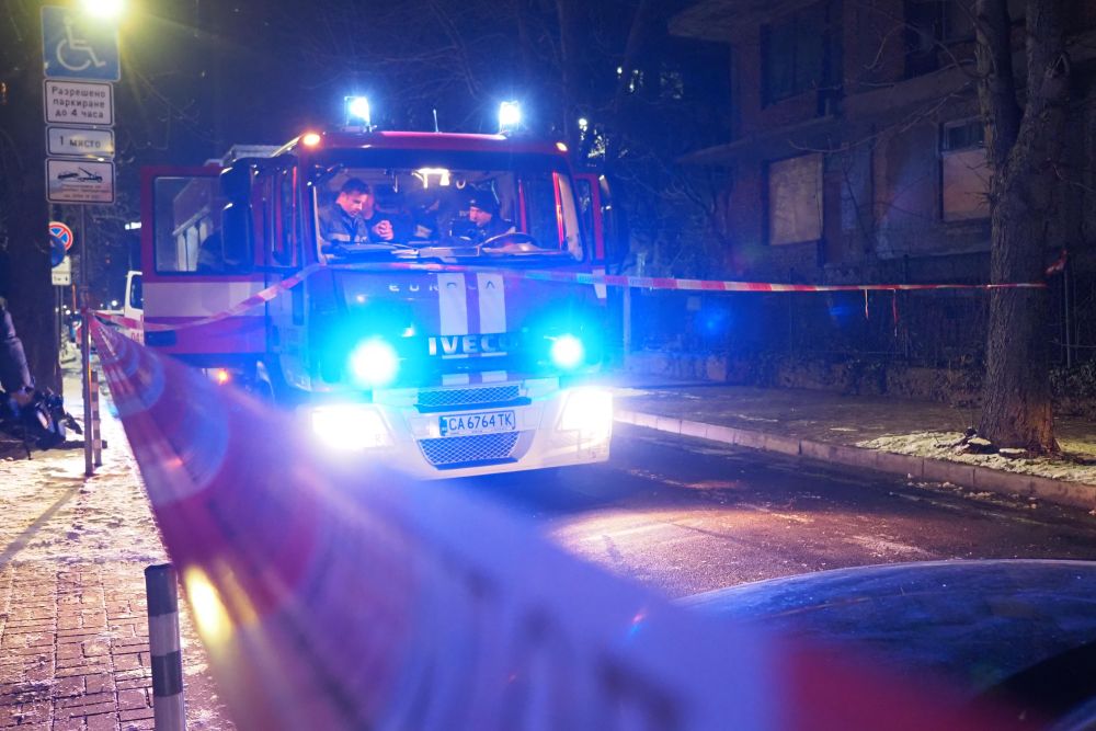 пожар в Лозенец