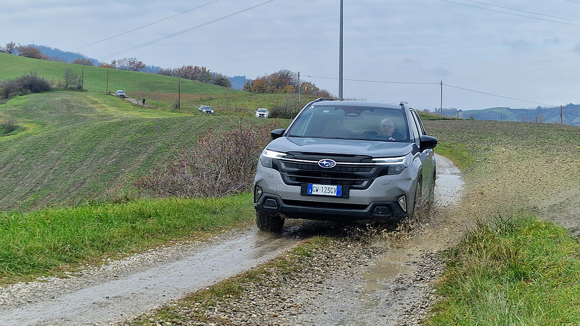 Subaru Forester тест драйв