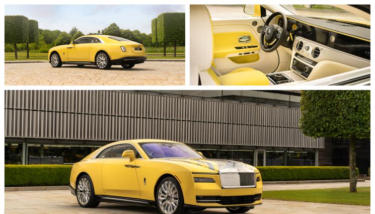 Rolls Royce Spectre Semaphore - ЛУКС НА КОЛЕЛА: Ето какви лимузини шпорят БГ тузарите!
