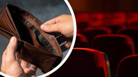 театър пари безпаричие портфейл