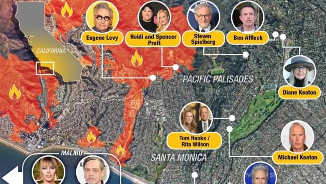 пожар ел ей