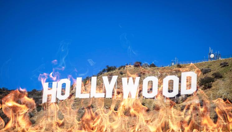 холивуд огън - ОГНЕНИЯТ АПОКАЛИПСИС: „Дисни“ брои $15 милиона, Шарън Стоун дари дрехите си