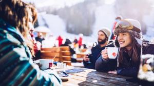 ски зима сезон писти