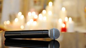 микрофон свещ