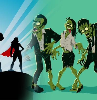 супергерои зомбита