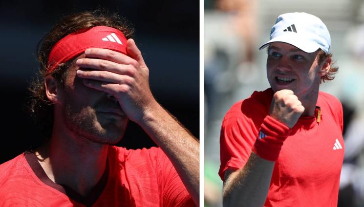 тенис - Изненада още на старта: Циципас отпадна в първия кръг за сефте в Мелбърн