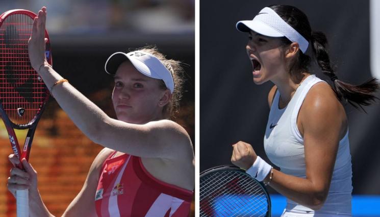 тенис - Рибакина с убедителна победа в Мелбърн, Радукану също продължава напред