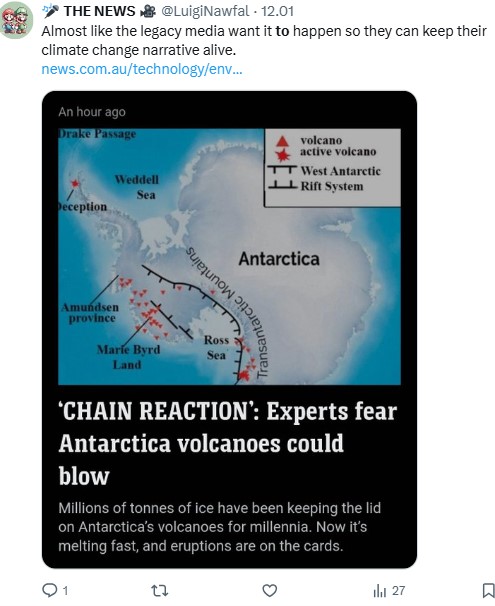 вулкани Антарктика