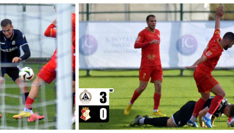 Славия Напредак Крушевац - „Белите” в черно си направиха плескавица по турски