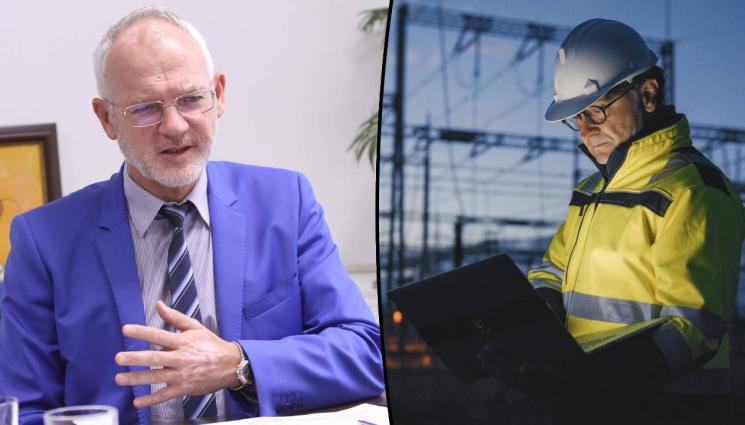 Васил Велев - Председателят на УС на АИКБ Васил Велев пред 