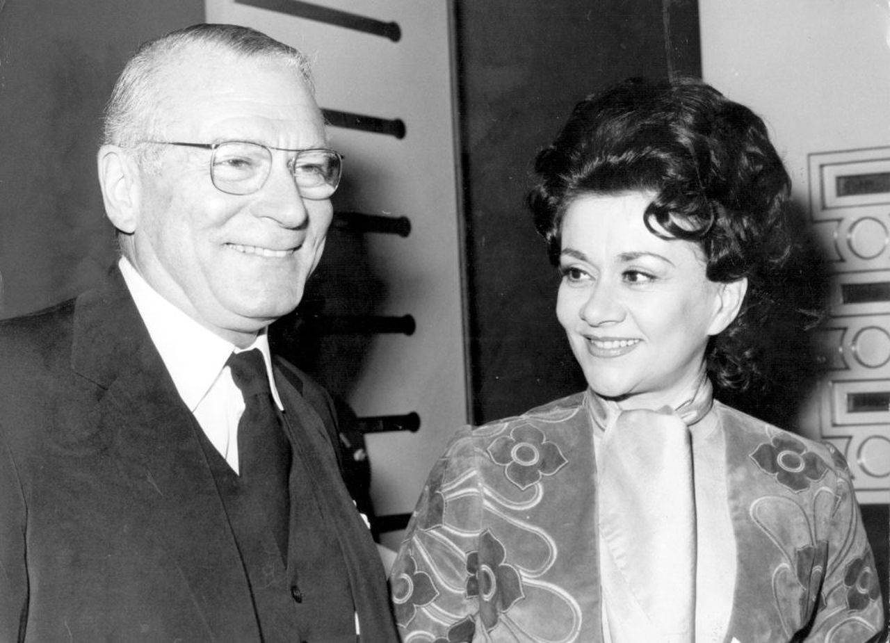 Сър Лорънс Оливие и съпругата му Джоан Плоурайт