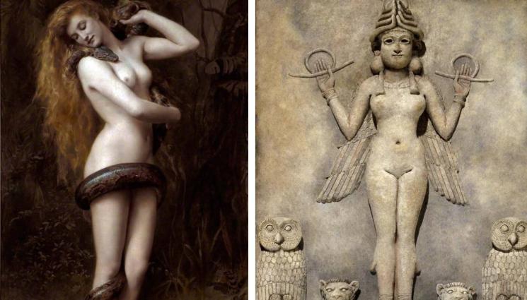 лилит - СЪЗДАДЕНИ ОТ КАЛ: Лилит – първата жена на Адам