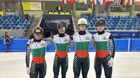 Мъжка щафета шорттрек