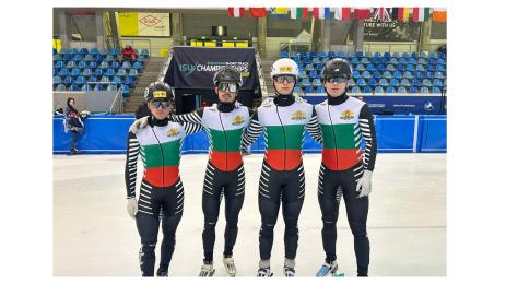 Европейско по шорттрек Дрезден щафета мъже