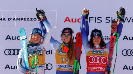 ски алпийски жени