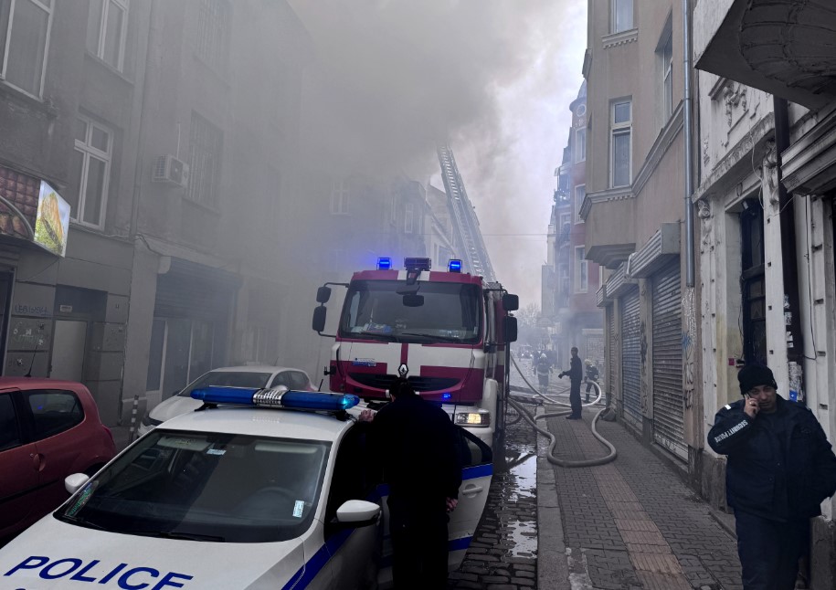 пожар софия