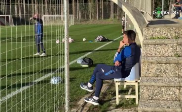 Веласкес гледа внимателно съперника преди контролата на Левски