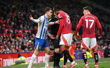 Манчестър Юнайтед се сгромоляса у дома срещу Брайтън