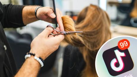 TikTok фризьор