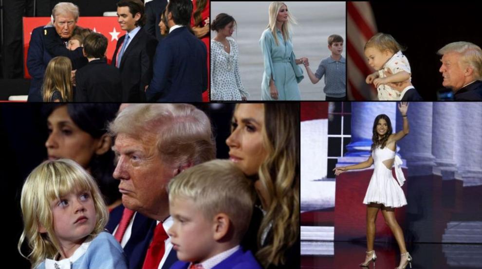 Тръмп встъпва в длъжност като дядо на 10 внуци (ГАЛЕРИЯ)