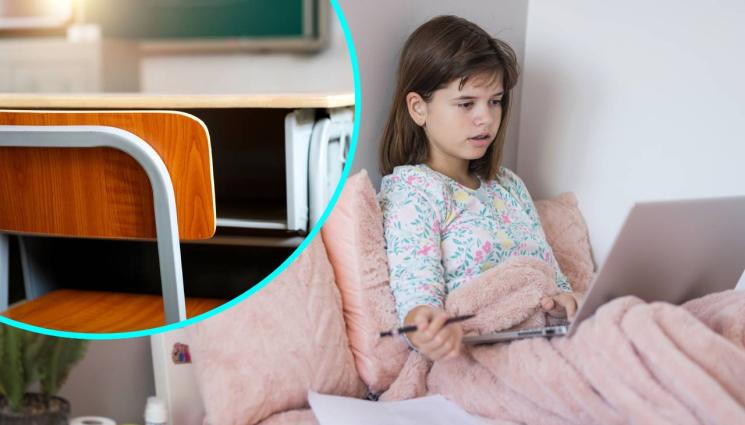 ученици грип онлайн