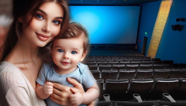 кино майка бебе - ОЩАСТЛИВИХА ГИ: Майки с бебета на кино