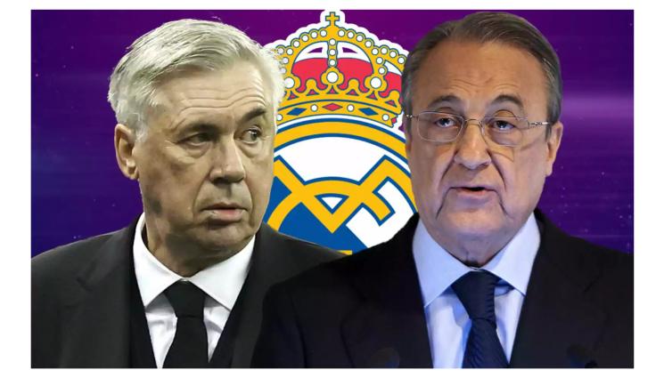 Карло Анчелоти Реал Мадрид Флорентино Перес - Карлето: Ще съм треньор на Реал Мадрид до края на мандата на Флорентино Перес