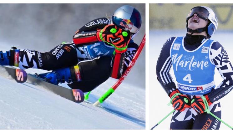 Алис Робинсън - Новозеландка от Австралия триумфира в гигантския слалом в Италианските Алпи