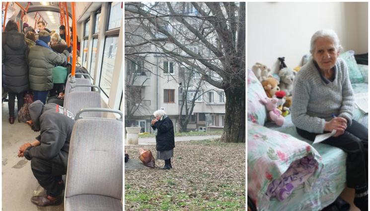 бездомници - КРИЯТ СЕ ОТ СТУДА В ТРАНСПОРТА: Клошари не искат в приюти!