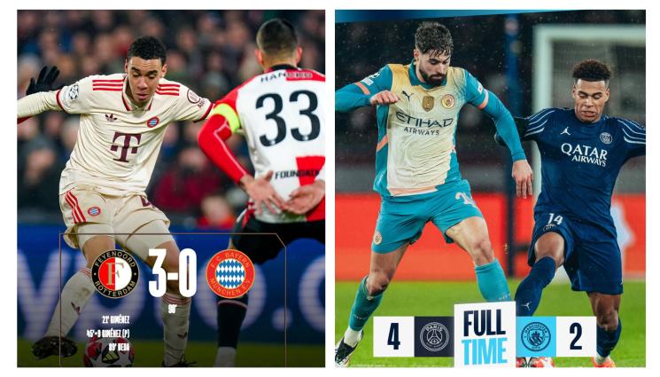Фейенорд Байерн ПСЖ Манчестър Сити - Какъв бой в Ротердам и Париж!