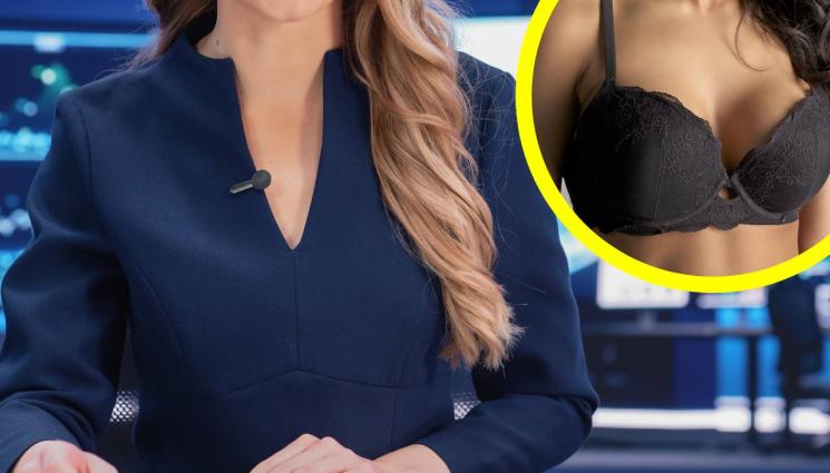 водеща - ИЗЧЕРВИ ЗРИТЕЛИТЕ: ТВ водеща показа бомбите! (ВИДЕО)