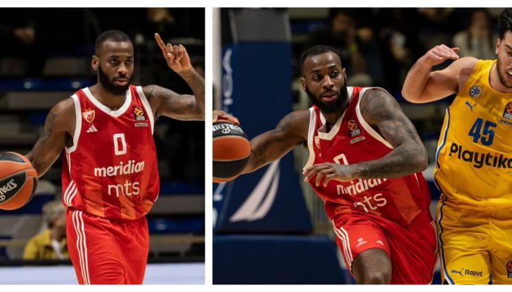 Коди Милър Макинтайър Цървена звезда - 7-2-3 на БГ Коди в Тел Авив твърде недостатъчни за Цървена звезда в Евролигата