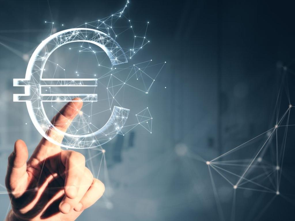 Цифровото евро известно още като Е Еuro или D€ е прието