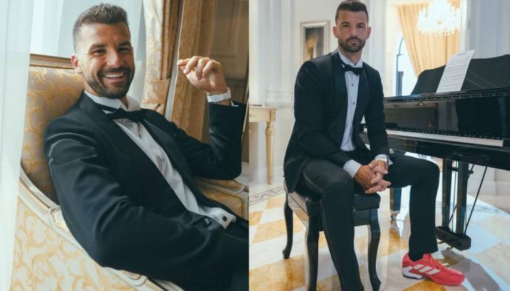 Григор Димитров Адидас - Гришо си направи интересен подарък за имения ден