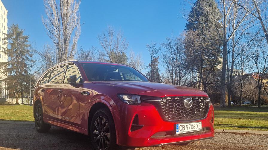 Зад волана на Mazda CX-80