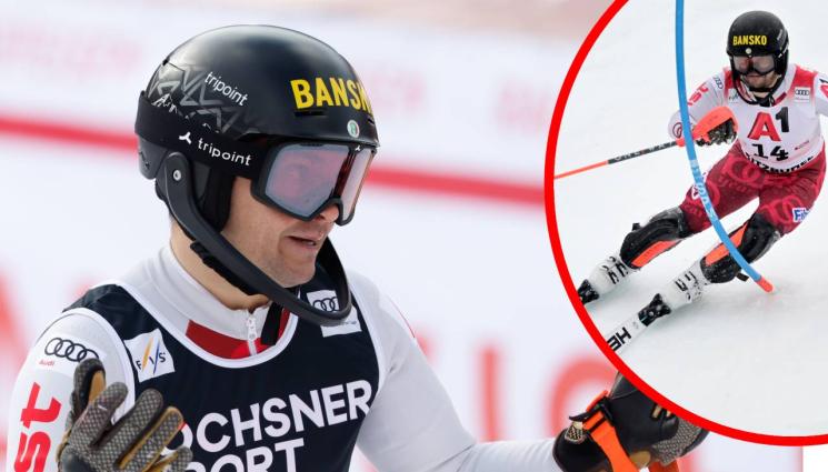 Алберт Попов Кицбюел - Алберт Попов №1 и в слалома на учението