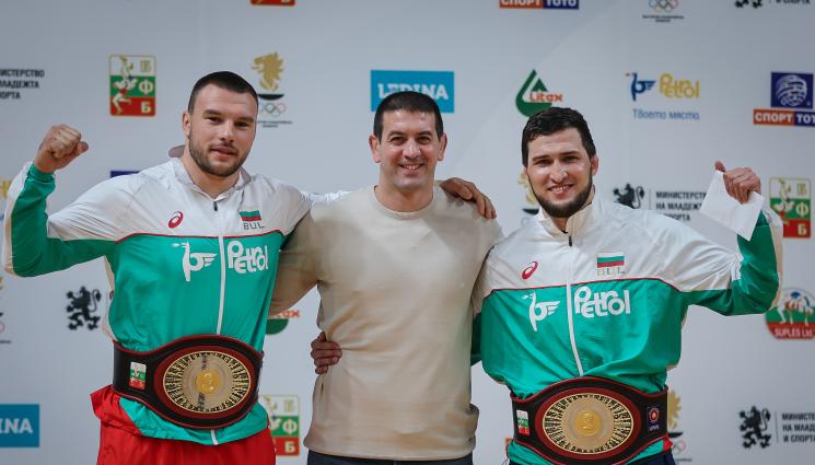 Кирил Милов Ахмед Батаев - Кирил Милов с втори пояс „Никола Петров”, Ахмед Батаев за сефте препаса „Дан Колов”