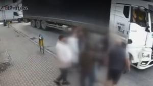 побой шофьор тир