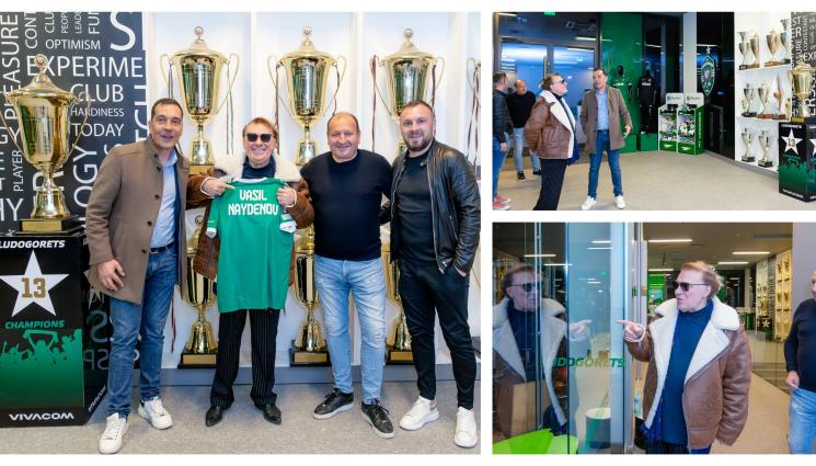 Васил Найденов Лудогорец - Лудогорец в атака с Васко Кеца