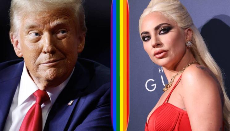 Доналд Тръмп Лейди Гага - НА БОЕН ПОХОД: Лейди Гага изпъчи гърди срещу Доналд Тръмп!